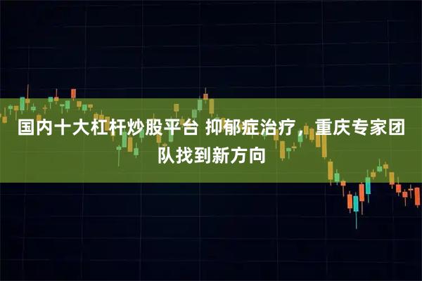 国内十大杠杆炒股平台 抑郁症治疗，重庆专家团队找到新方向