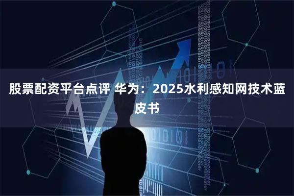 股票配资平台点评 华为:2025水利感知网技术蓝皮书